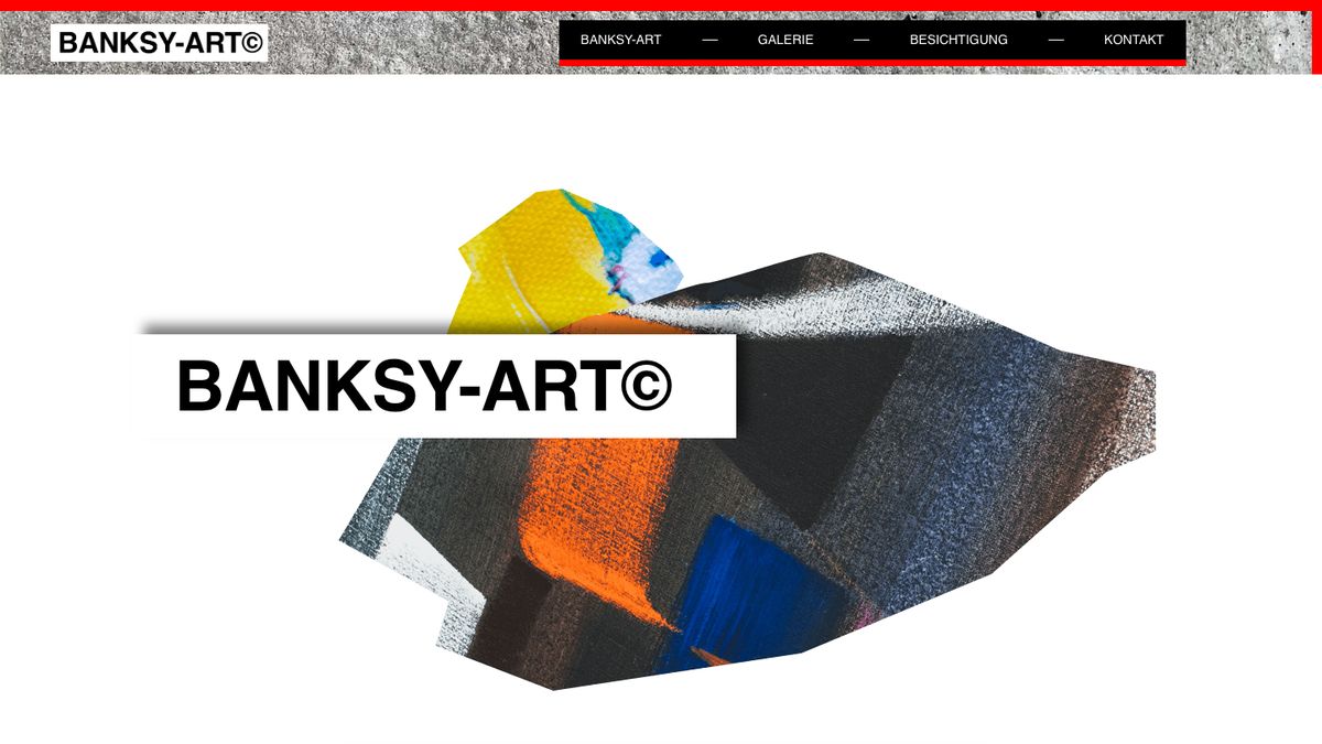 BANKSY-ART — Galerie-Website